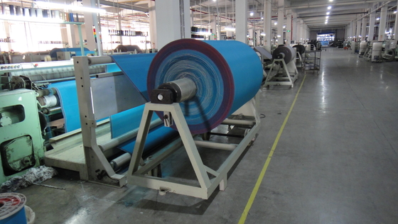 High Capacity Fabric Roll Machine A Frame for fabric rolls